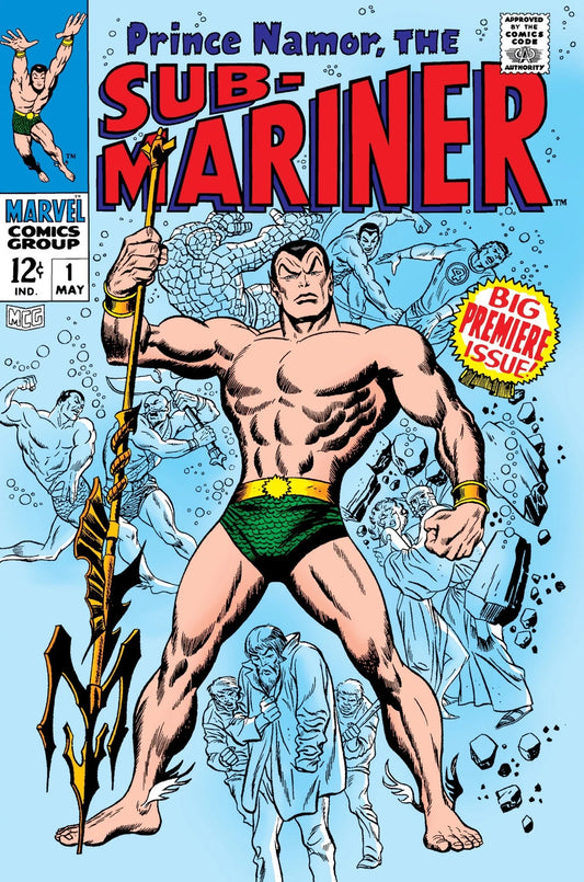 Marvel Sub-Mariner Vol 1 #1 CGC 5.5 SLAB