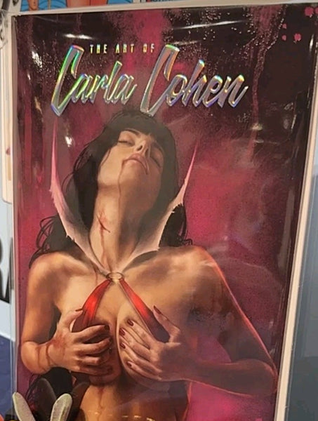 Carla Cohen Artbook Raised Foil Megacon Exclusive Ltd 200