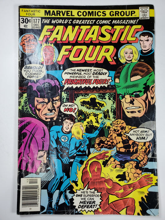 Marvel Fantastic Four Vol 1 #177 Newsstand Key ACC