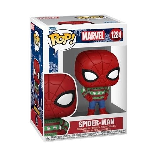 FUNKO Pop! • HOLIDAY SWEATER SPIDER-MAN #1284 • Marvel