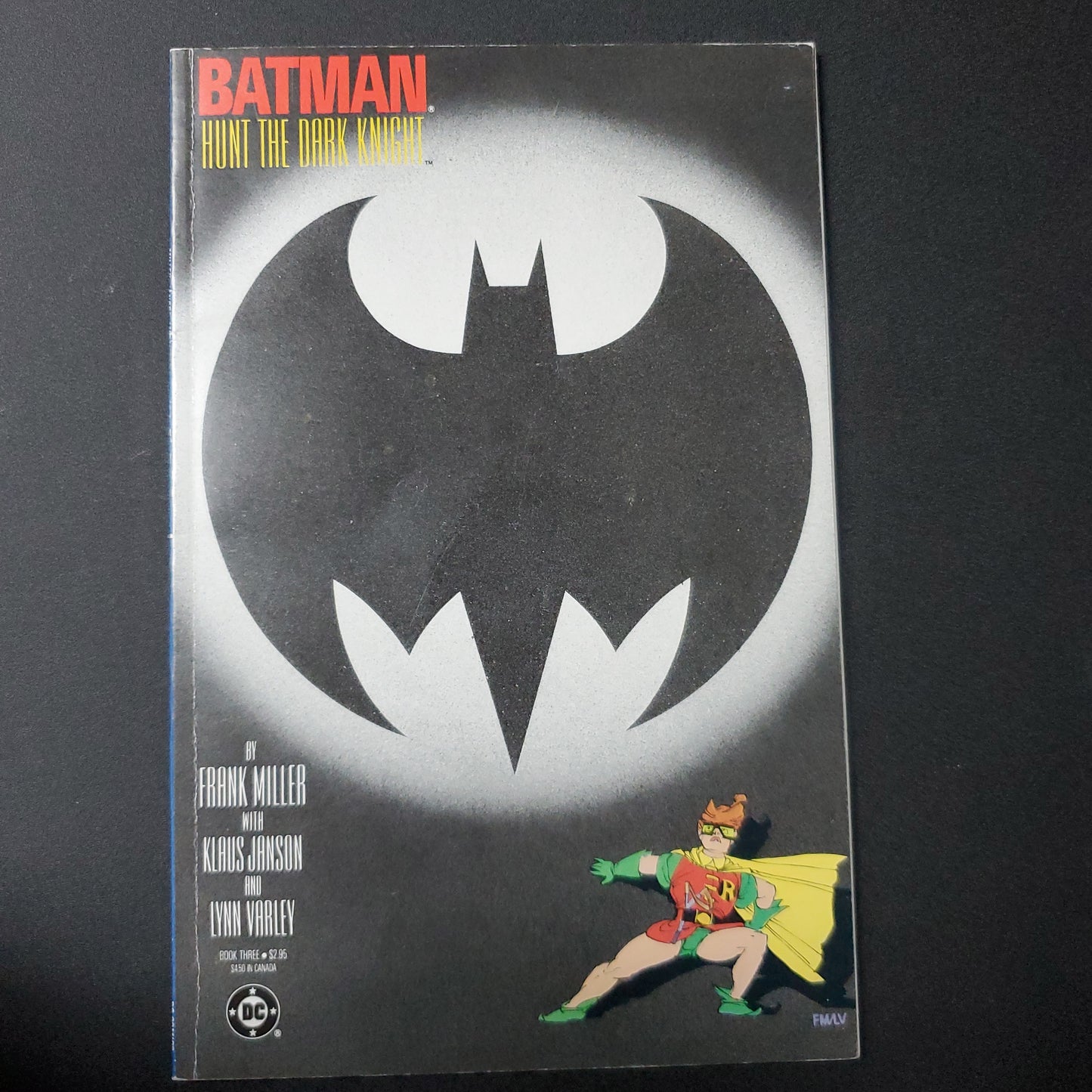 DC Batman Dark Knight Returns Vol 1 #3 1986 (101048) Key