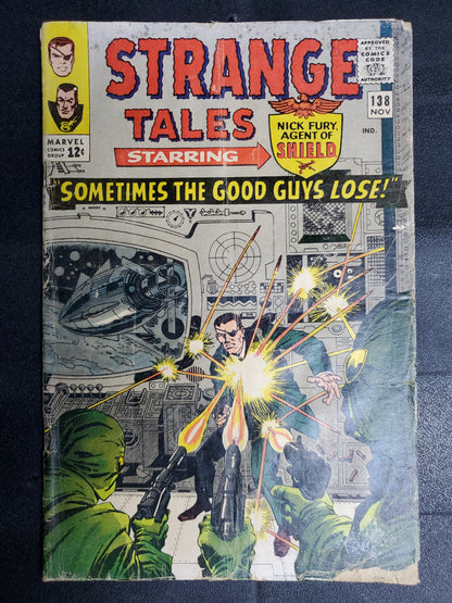 Strange Tales 138 Nov (1951) Nick Fury Marvel