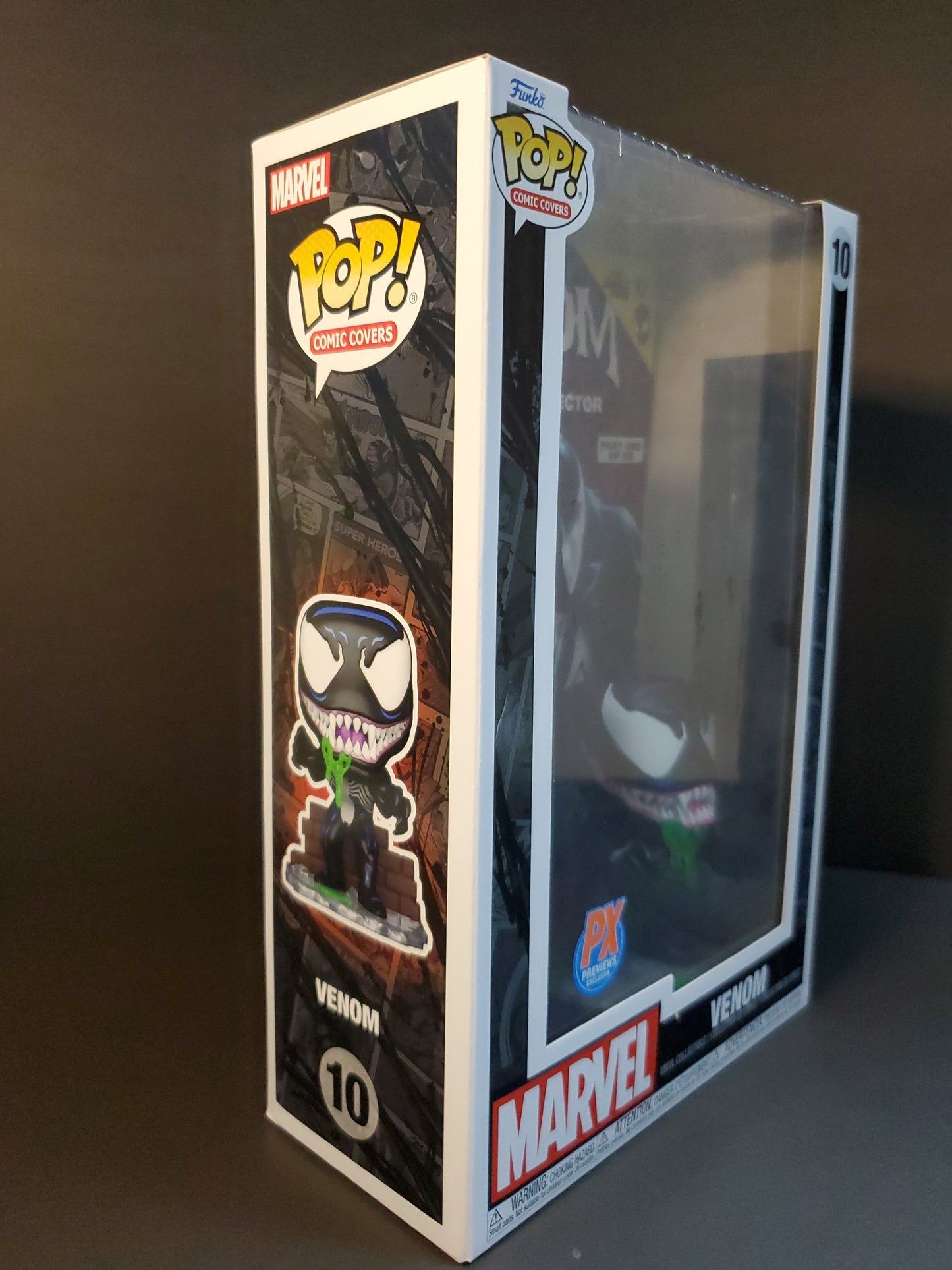 Marvel Venom 10 Lethal Protector Funko Pop Comic Cover PX Previews Exclusive
