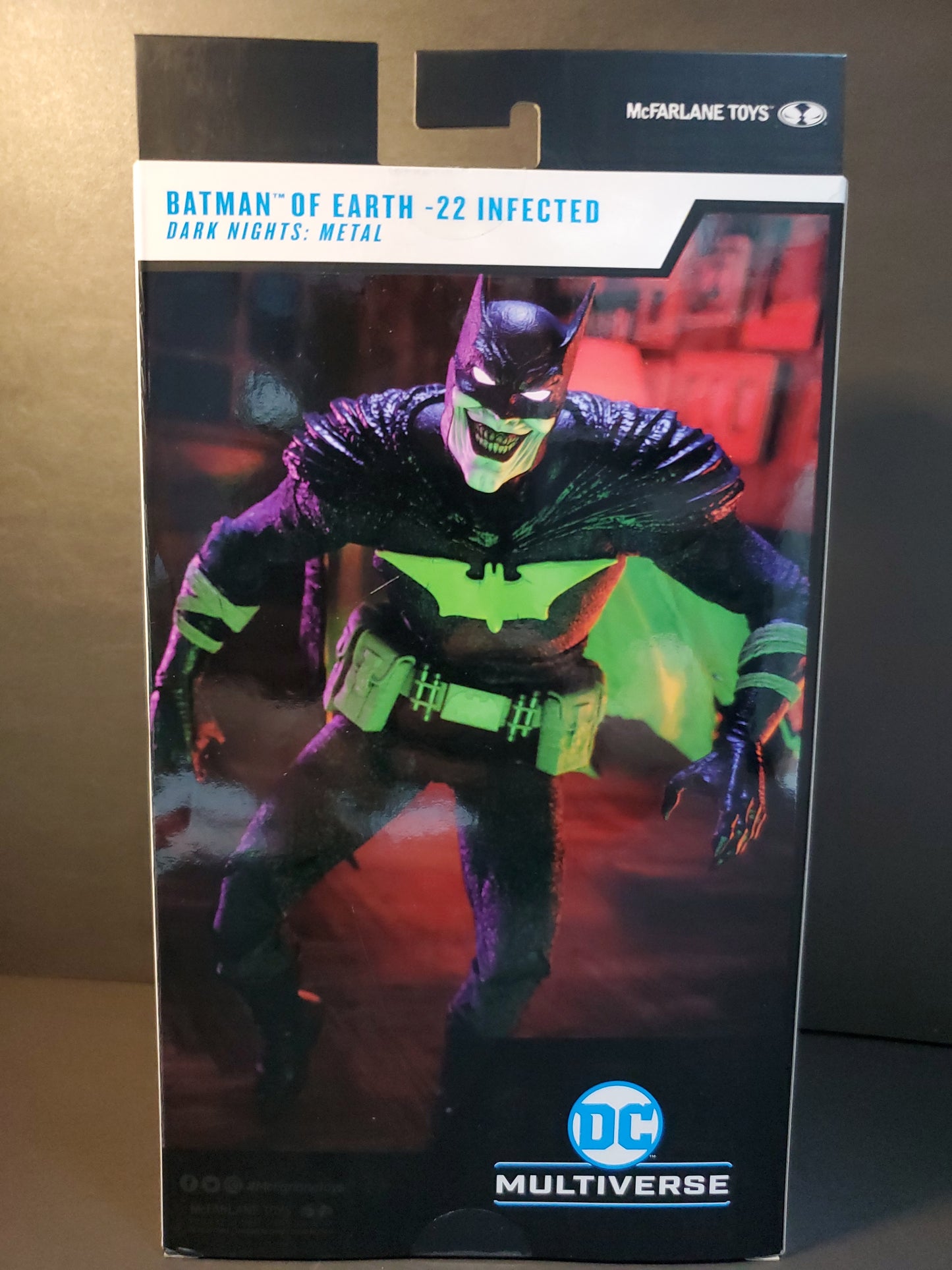 DC Multiverse 7in Batman Who Laughs As Batman Action Figure Case