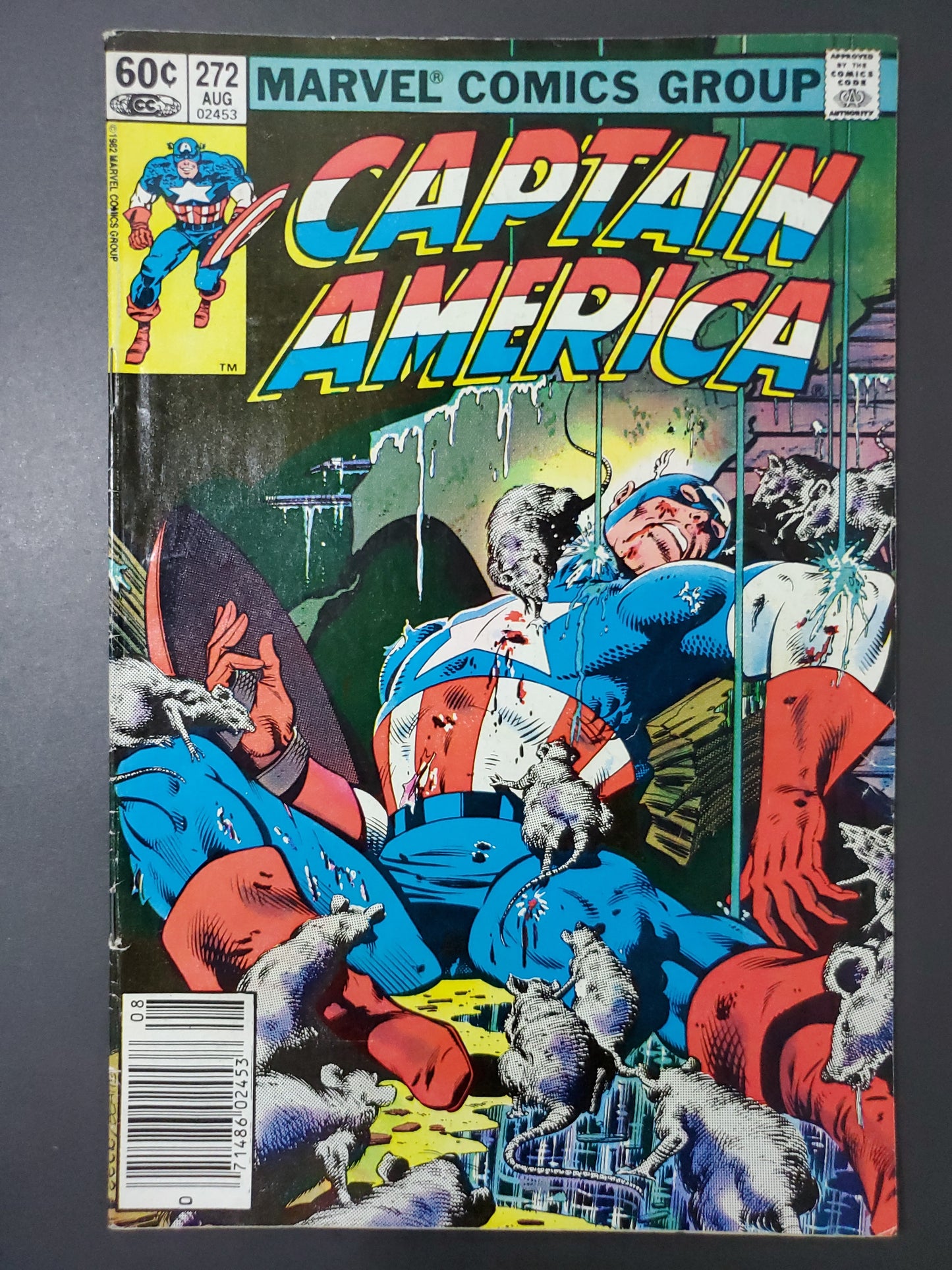 Marvel Captain America 272-A Aug 02453