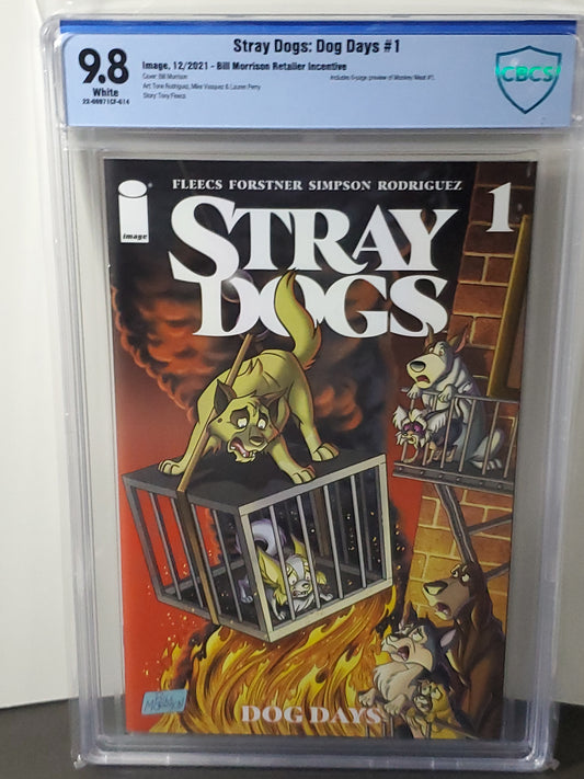 Image Stray Dogs Dog Days #1 Morrison 1:50 CBCS 9.8 (101431) Key