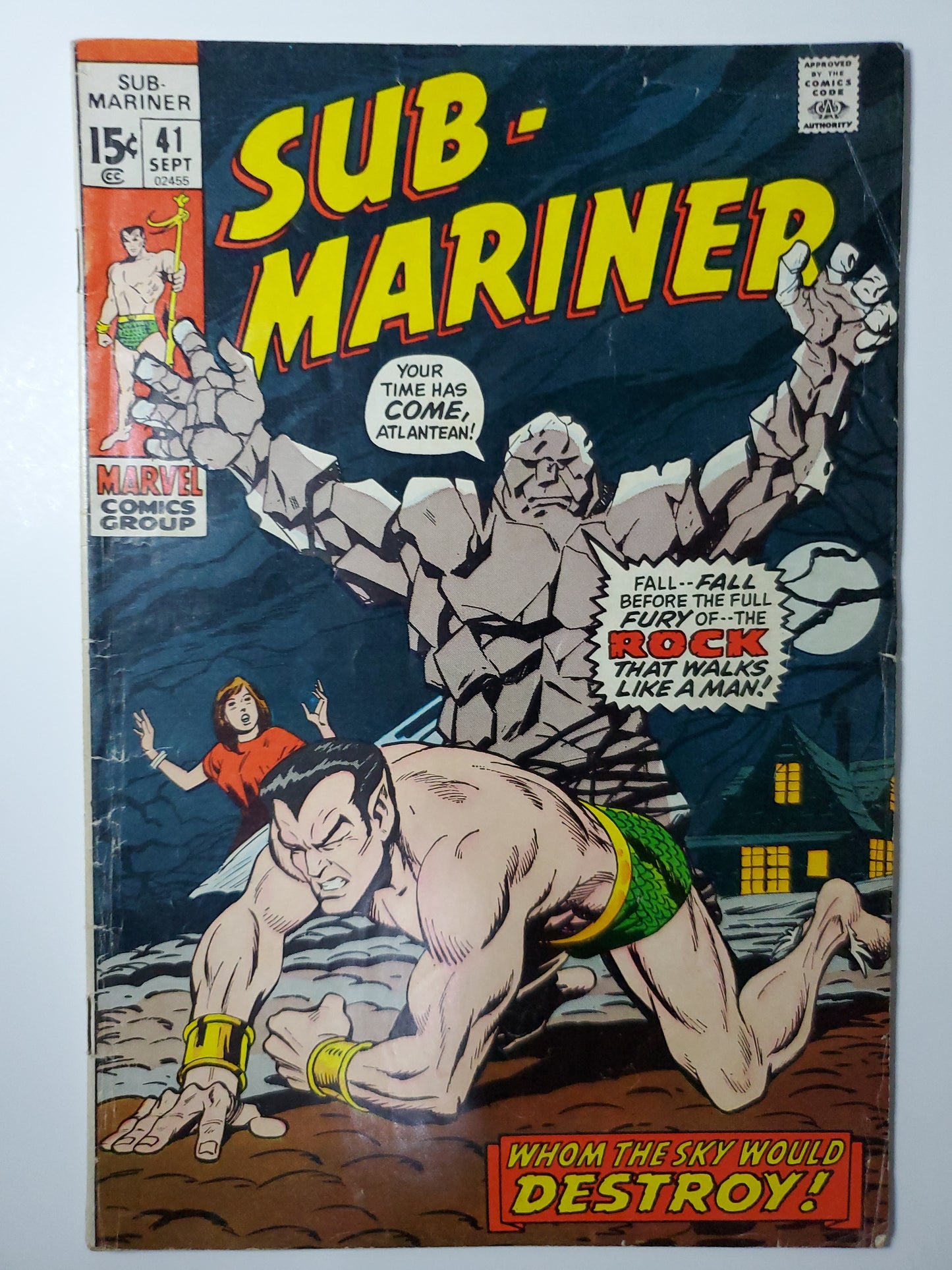 Marvel Sub-Mariner Vol 1 #41 DE