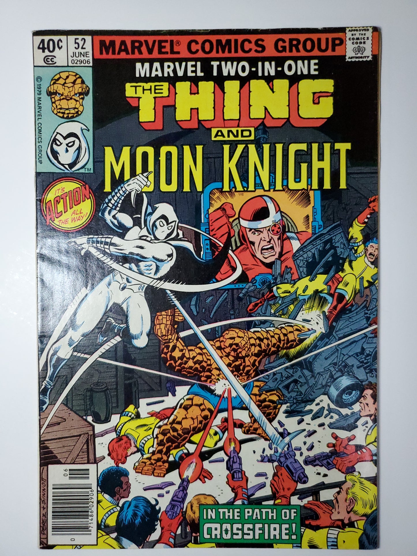 Marvel Two-In-One Vol 1 #52 Newsstand Key