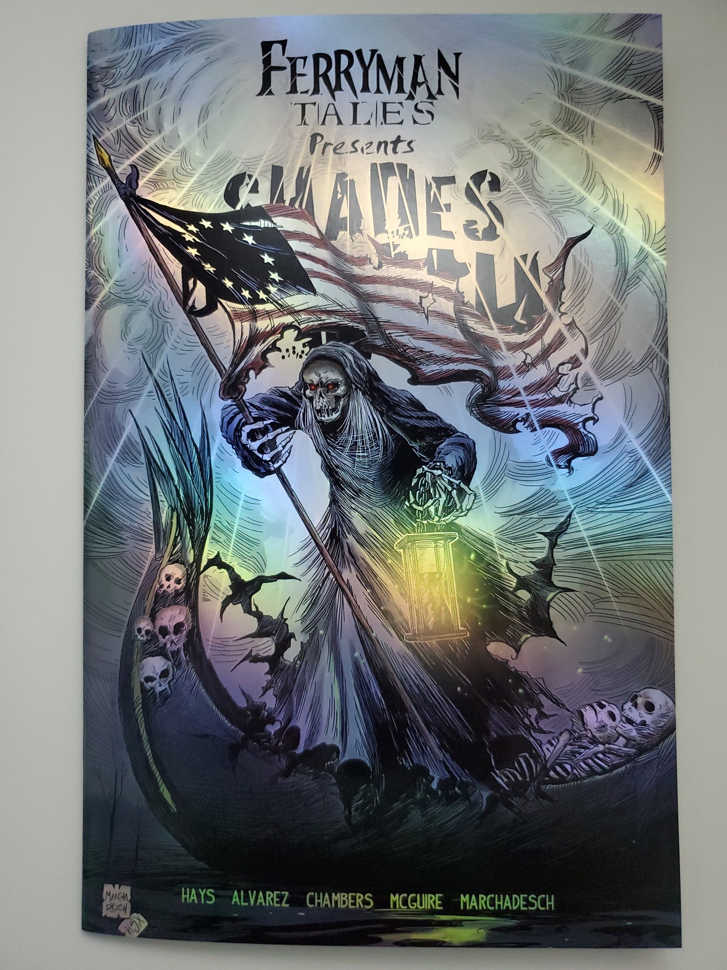 Charter Ferryman Tales Presents Shades of Death USA Excl FOIL