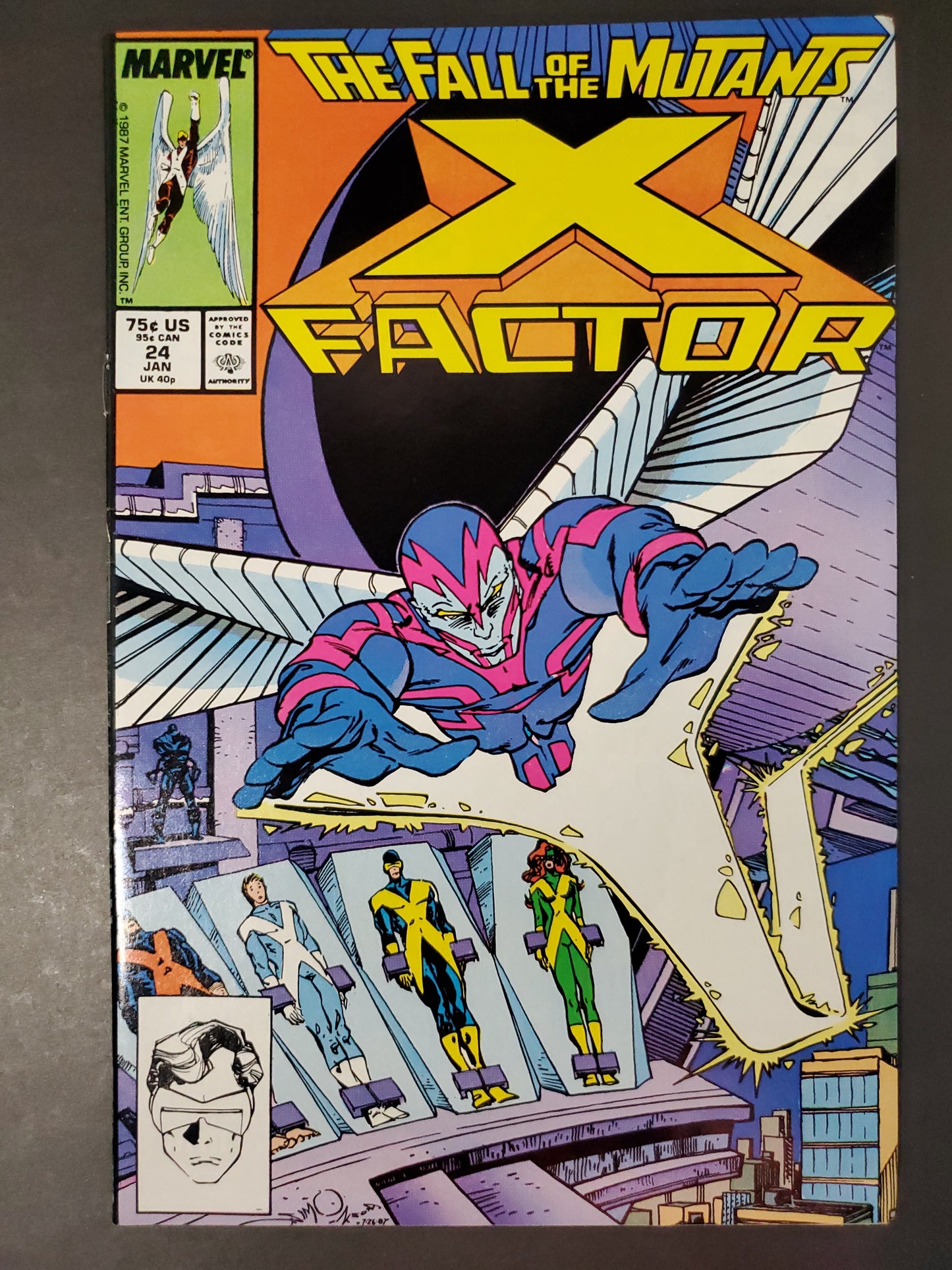 Marvel X-Factor Vol 1 #24 The Fall of The Mutants Key