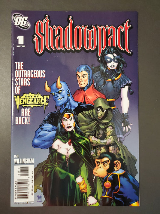 DC Shadowpact Vol 1 #1 Day of Vengeance (2006) Key