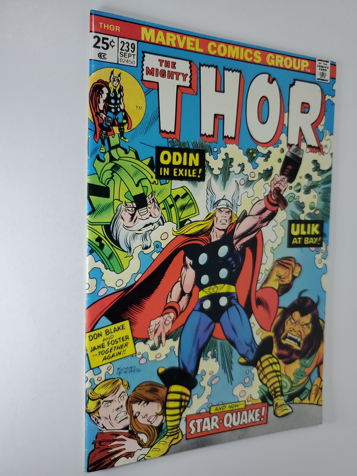 Marvel Mighty Thor Vol 1 #239 1975 Star-Quake (101112)