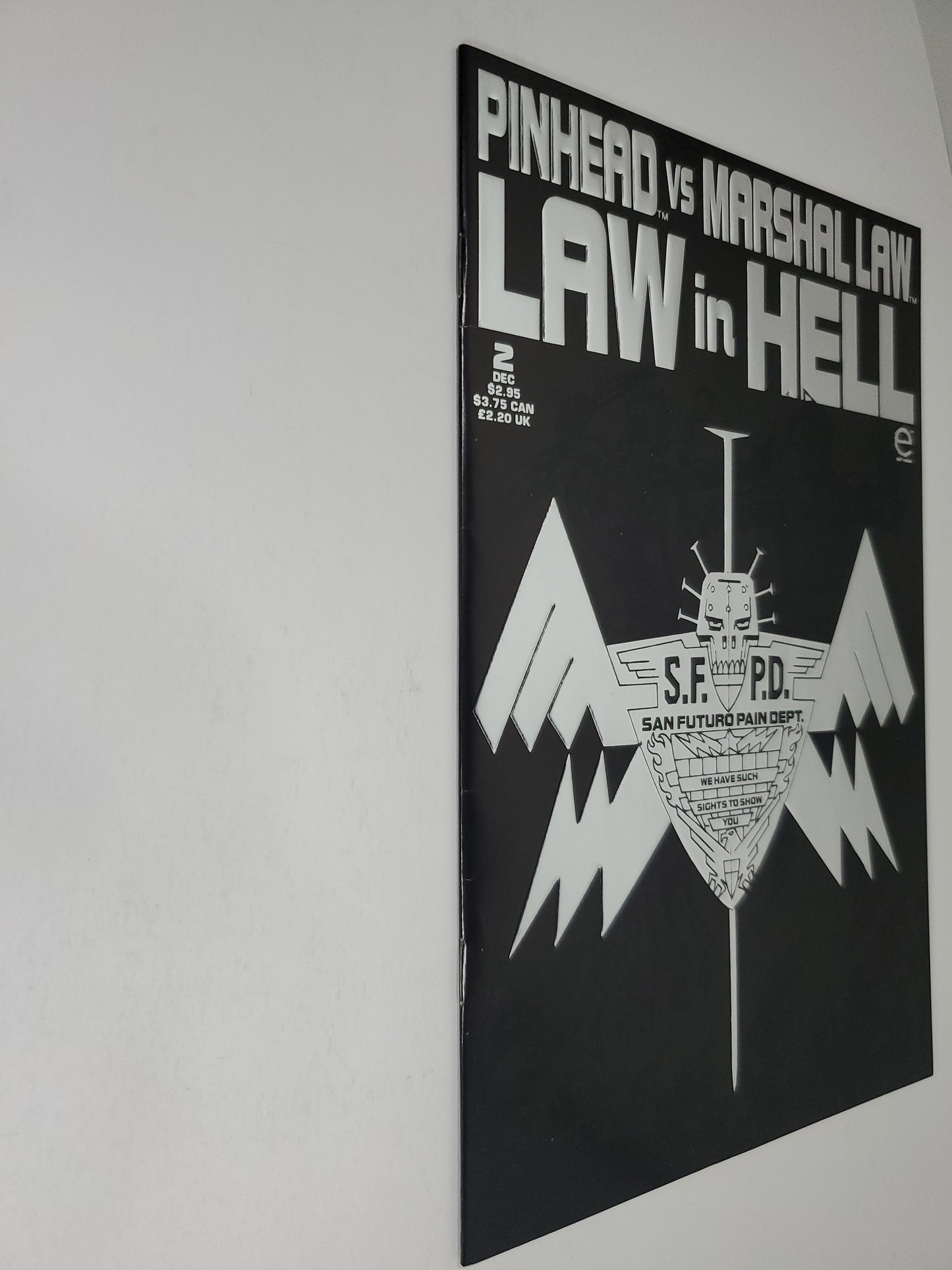 Epic Pinhead vs. Marshal Law #1-2 SET Law in Hell (1993) Red & Silver Foil
