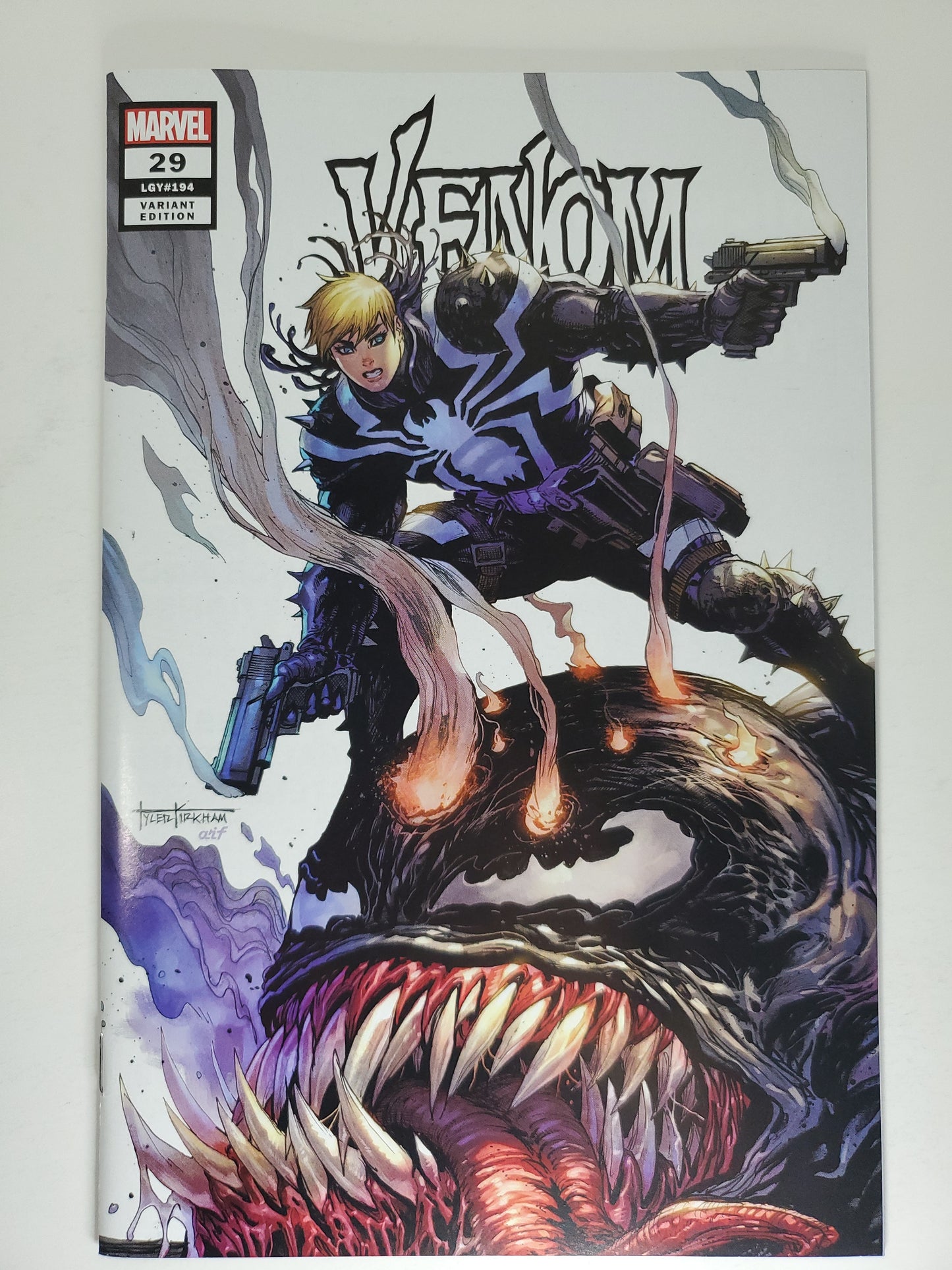 Marvel Venom Vol 4 #29 TYLER KIRKHAM SECRET TRADE VARIANT (101131)