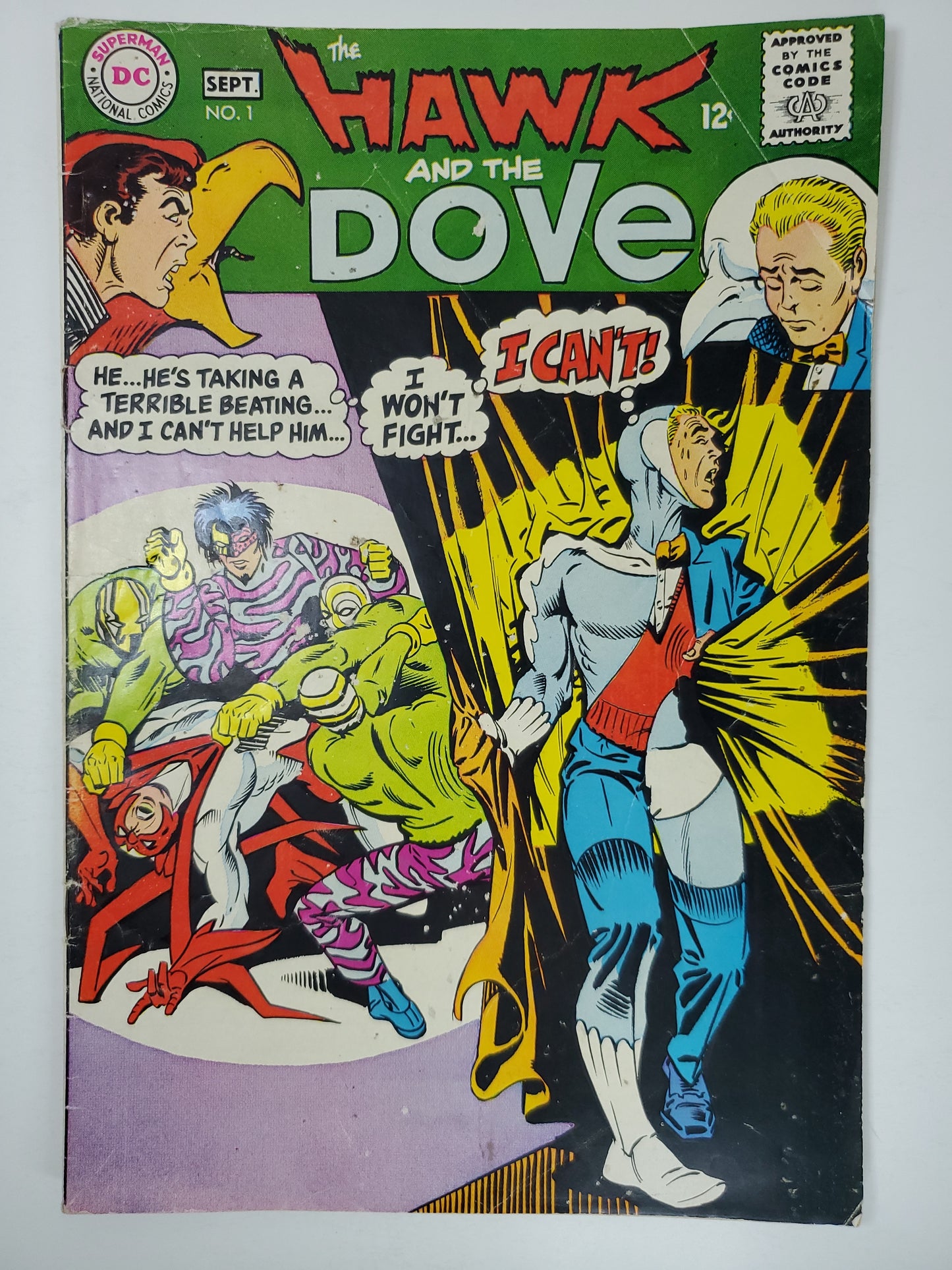 DC Hawk And The Dove Vol 1 #1 (1968) DE Key