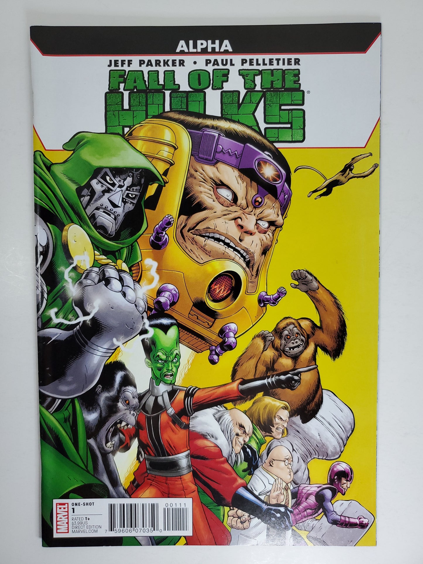 Marvel Alpha Fall of The Hulks Vol 1 #1 One-Shot