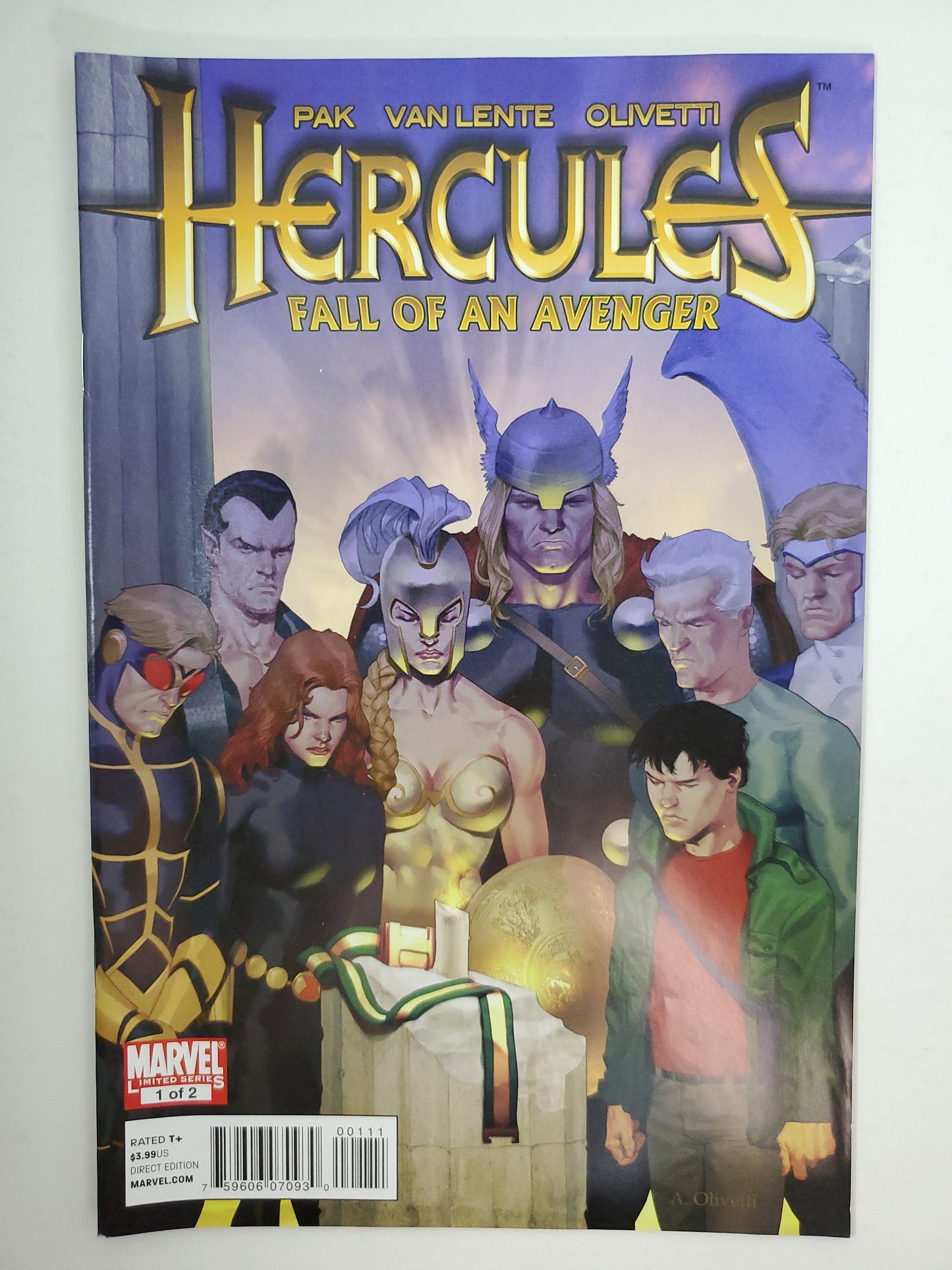 Marvel Hercules Fall of An Avenger #1 (of 2)