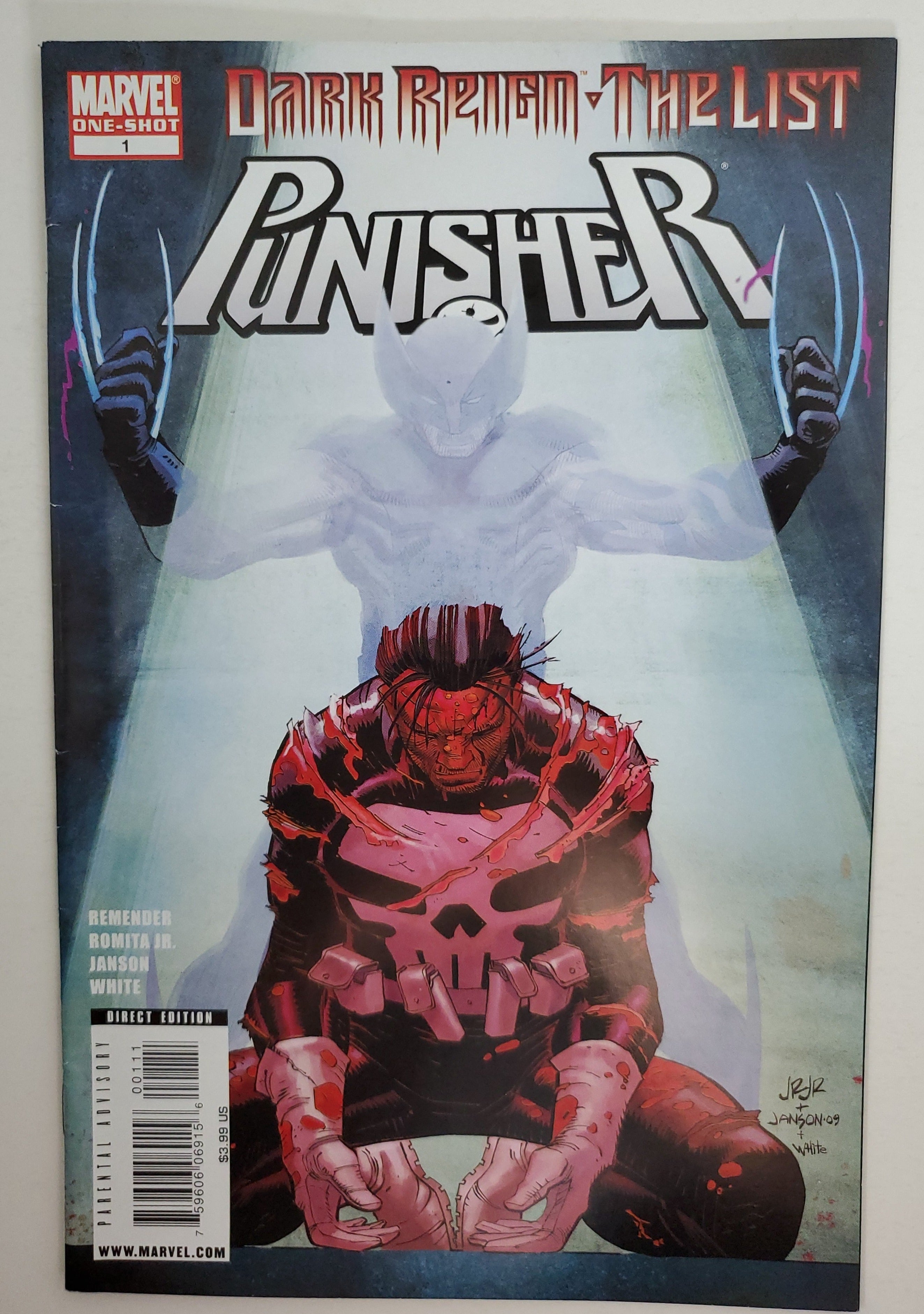Pastime　One-Shot　and　–　The　Punisher　Comics　Vol　List　Dark　#1　Reign　Marvel　Collectibles