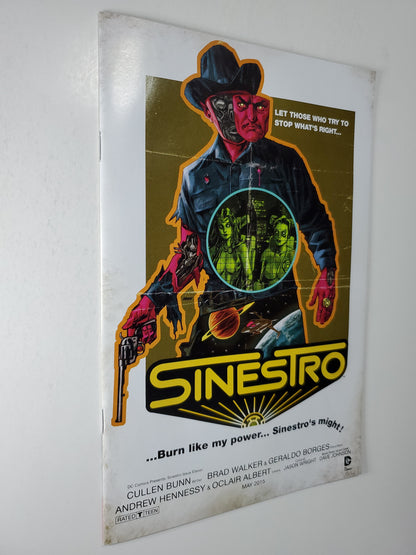 DC Sinestro 11 Movie Poster Variant Cover 2015