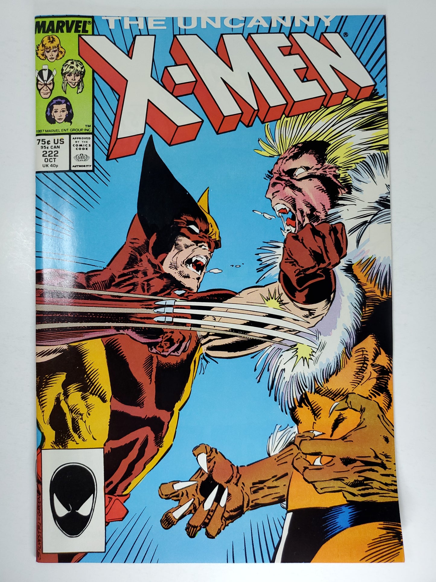 Marvel Uncanny X-Men Vol 1 #222 (1987) Key