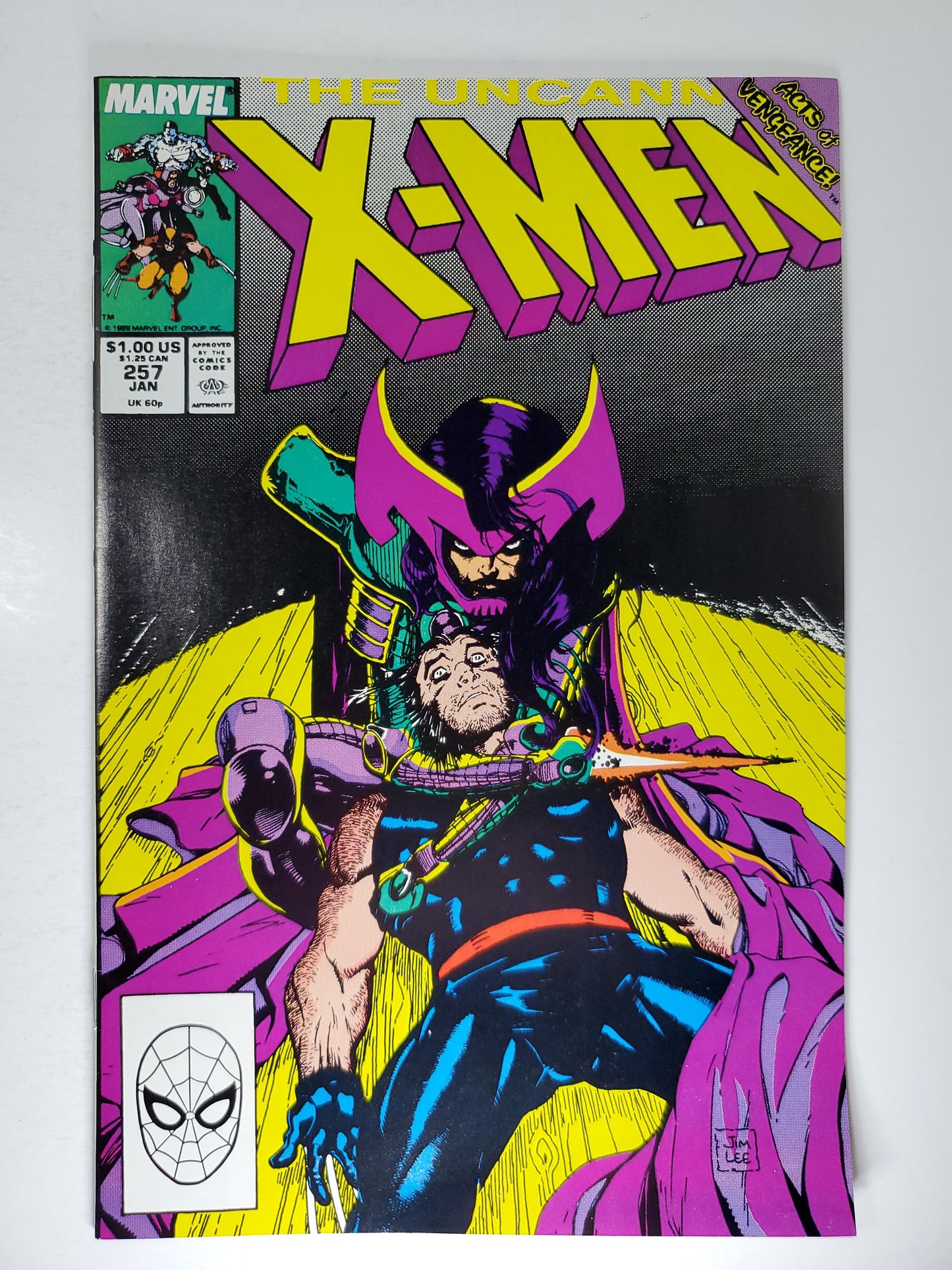 Marvel Uncanny X-Men Vol 1 #257 (1990) Key