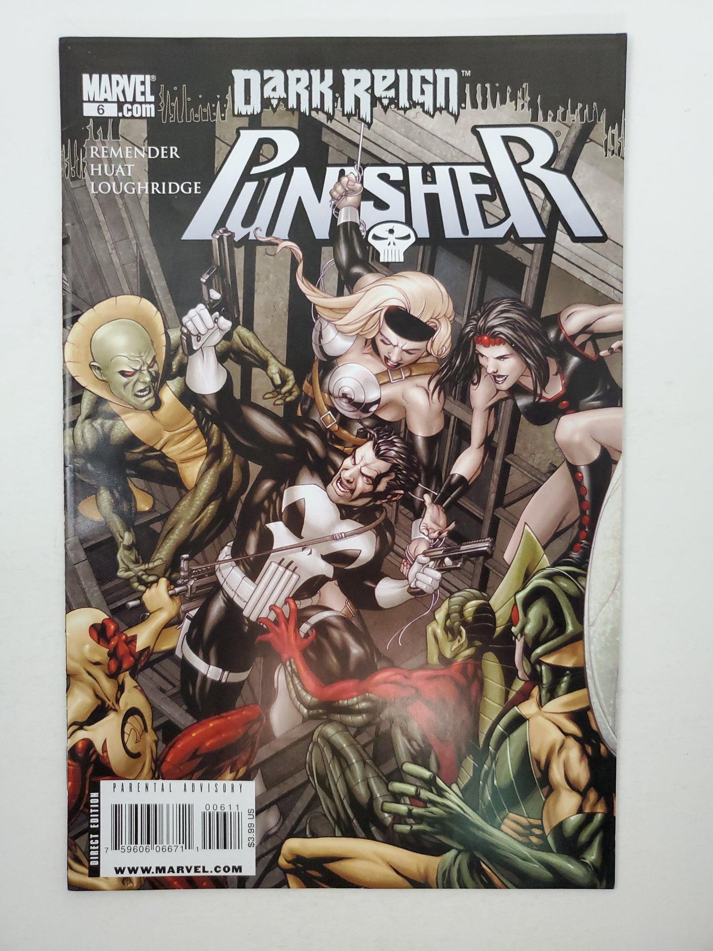 Marvel Punisher Vol 8 #6 Dark Reign DE