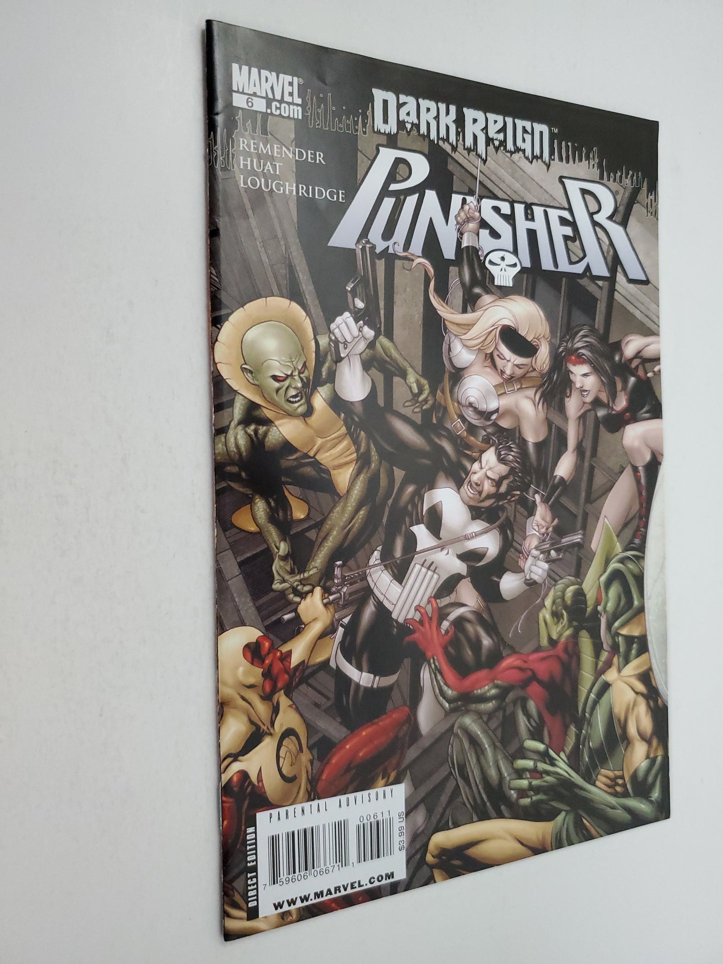 Marvel Punisher Vol 8 #6 Dark Reign DE