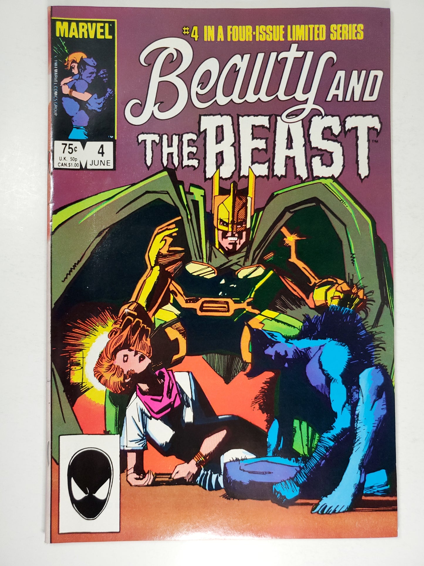 Marvel Beauty And The Beast Vol 1 #1-4 SET DE