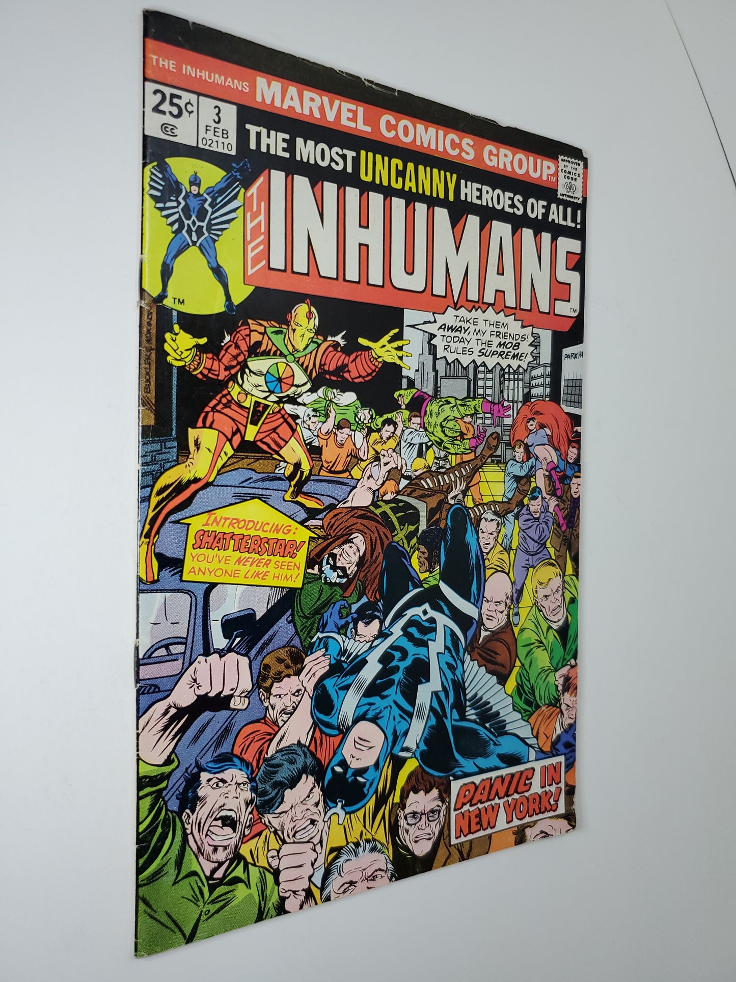 Marvel Inhumans Vol 1 #3 Feb 02110