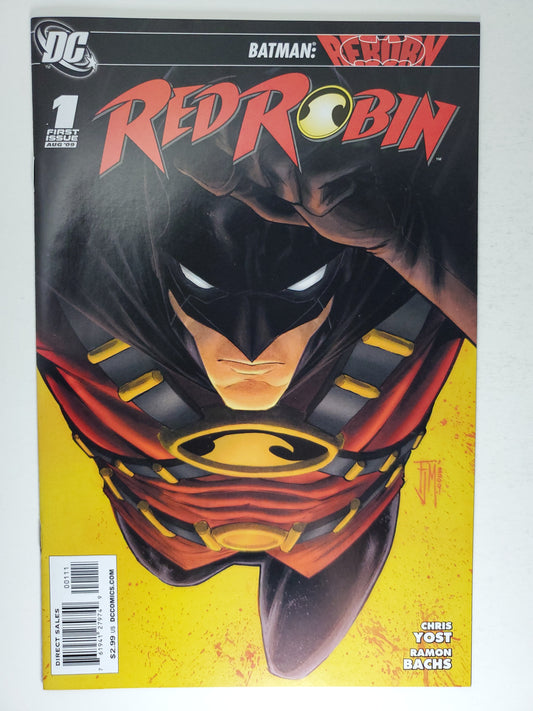 DC Red Robin Vol 1 #1 Batman Reborn (2009) DE Key