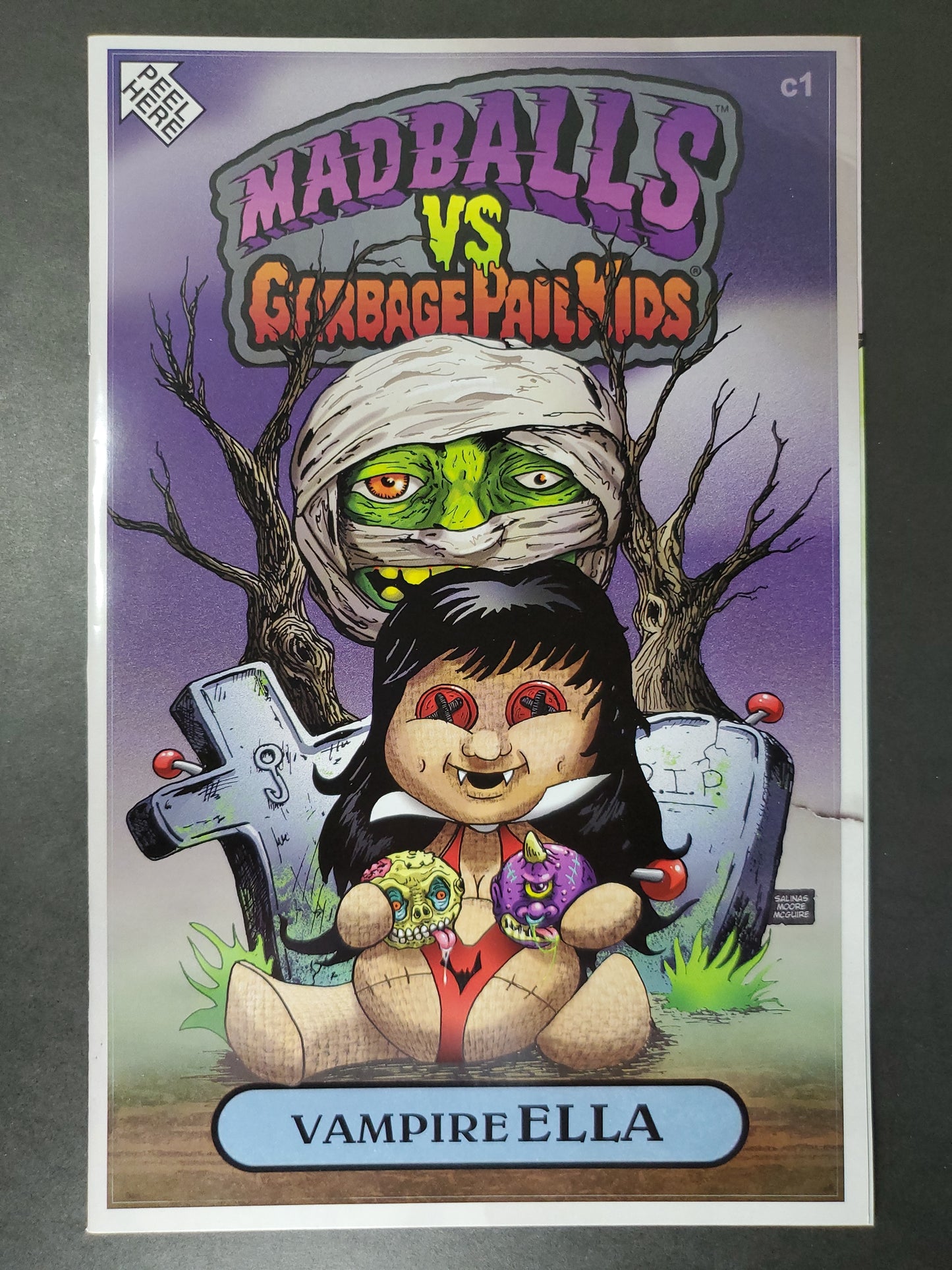 Dynamite Madballs vs Garbage Pail Kids #1 Salinas Excl 202/500 (101469)