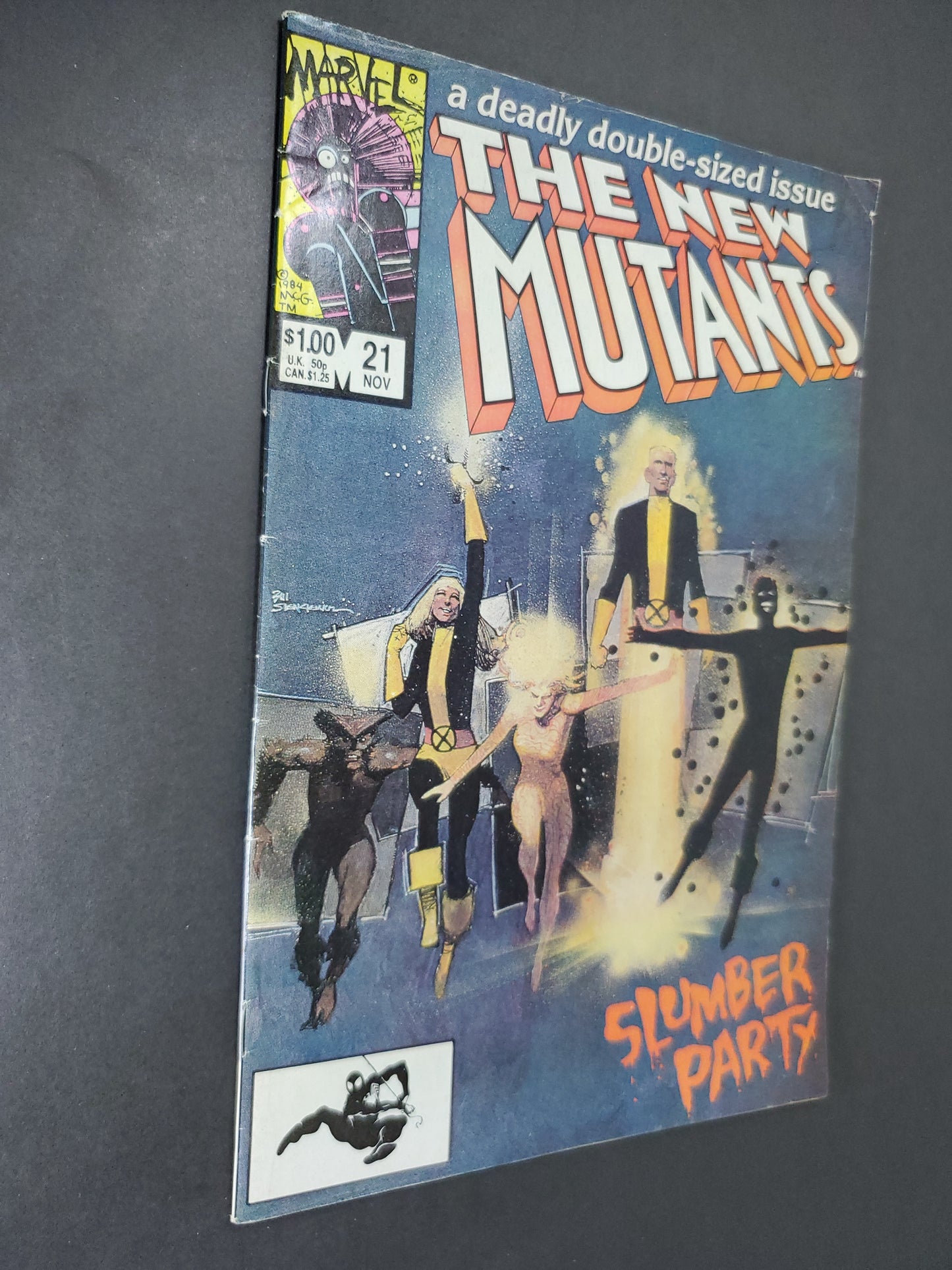 Marvel New Mutants Vol 1 #21 DE Key