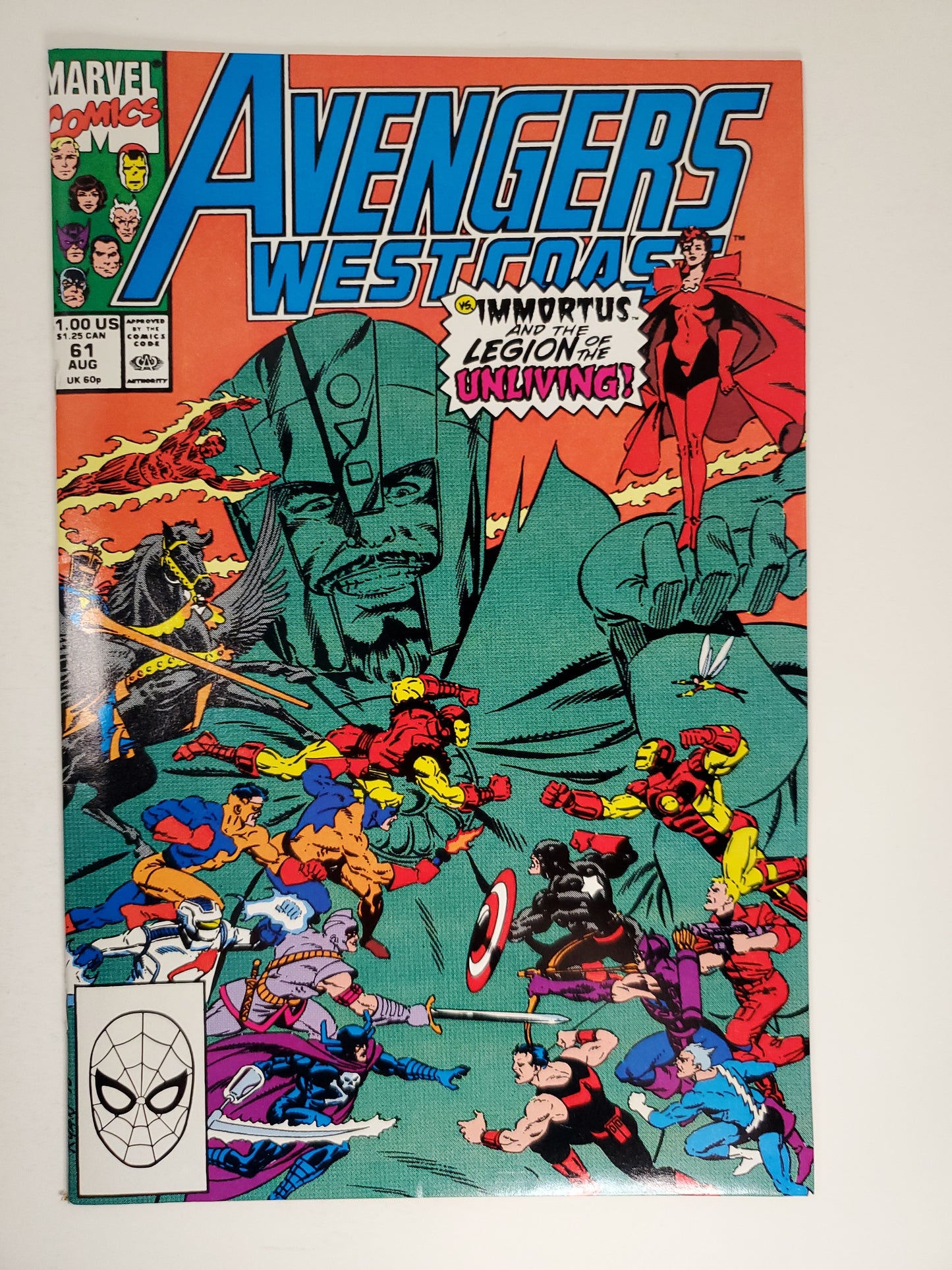 Marvel Avengers West Coast Vol 2 #61