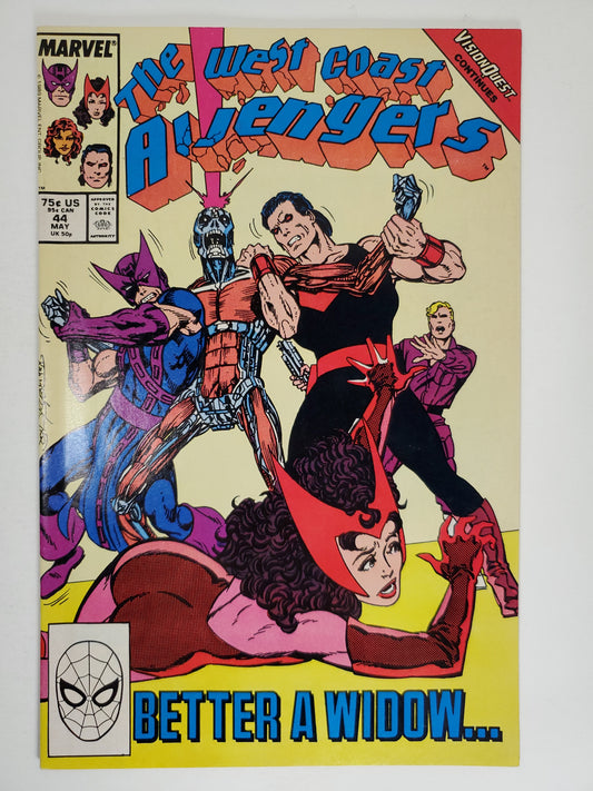 Marvel West Coast Avengers Vol 2 #44 DE (101555) Key