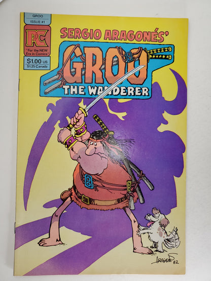 PC Groo The Wanderer #1 (1982) Sergio Aragones' Premiere Key