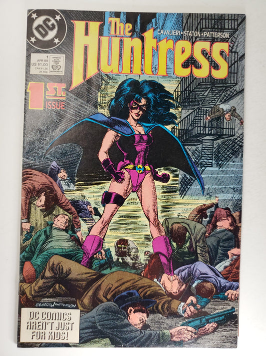 DC Huntress Vol 1 #1 (1989) DE Key