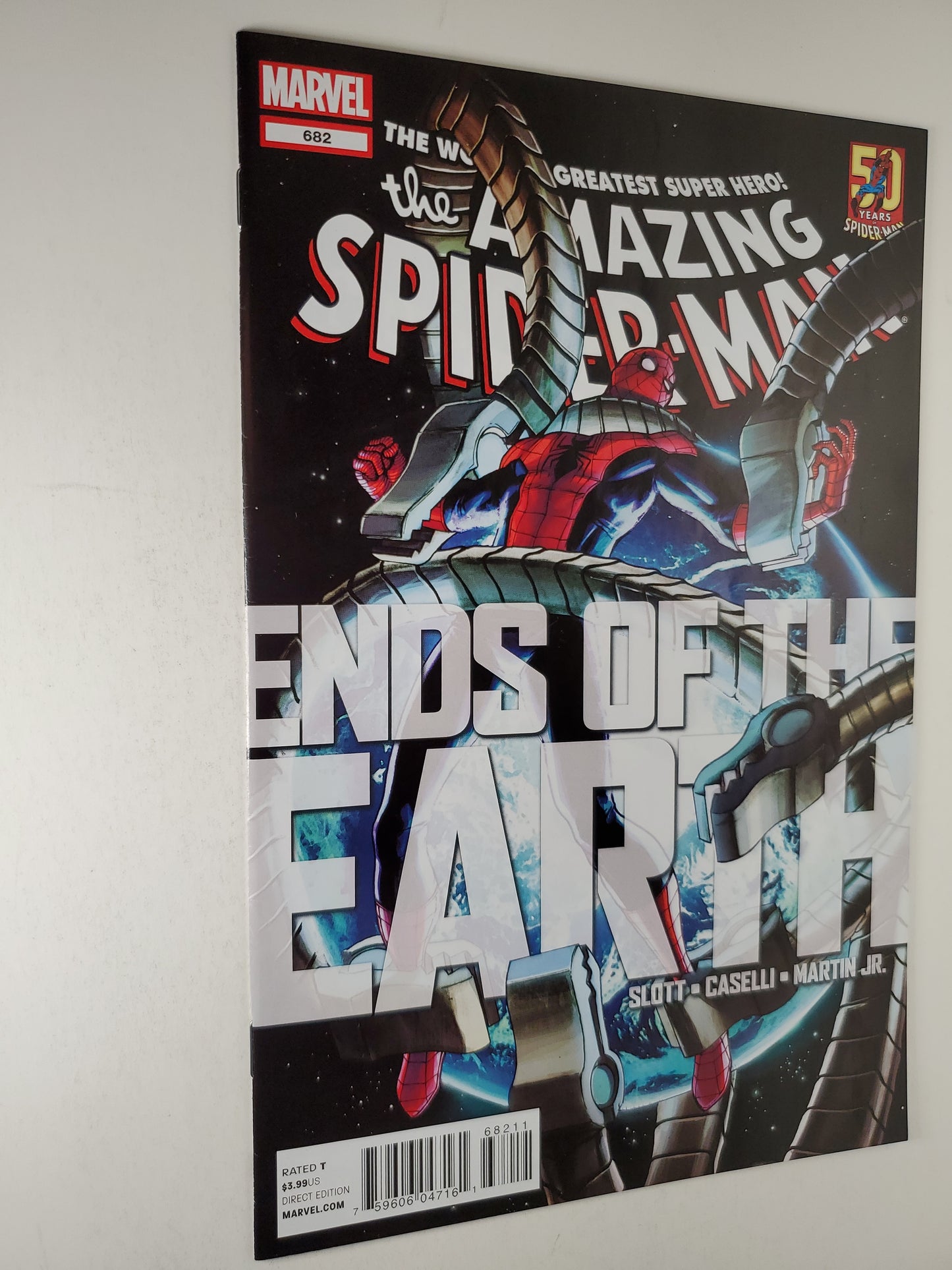 Marvel Amazing Spider-man Vol 1 #682 Ends of the Earth Caselli