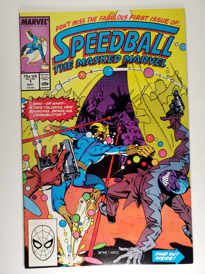Marvel Speedball Vol 1 #1 Sept 1988