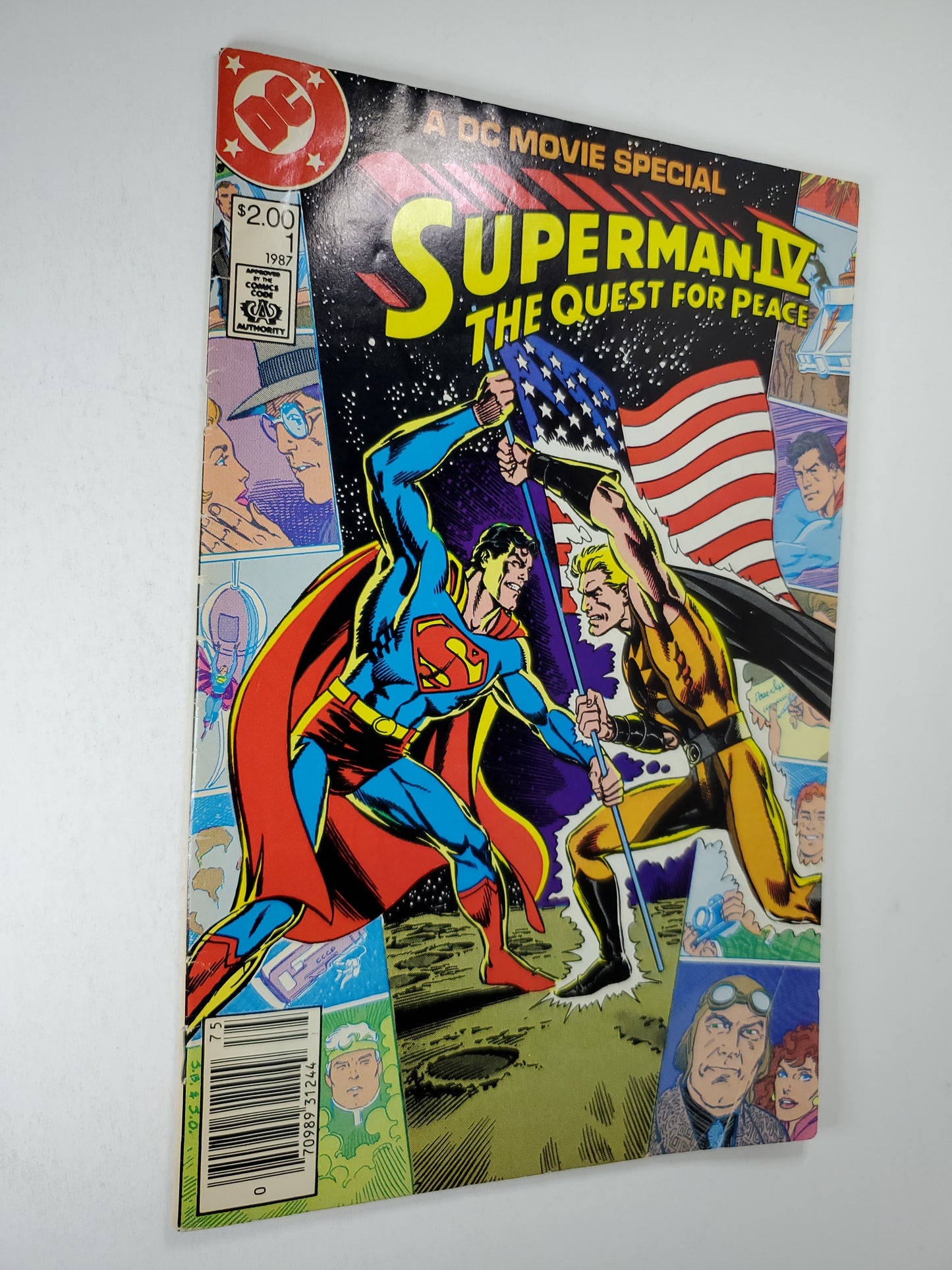 DC Superman IV Quest For Peace Vol 1 #1 Movie Special (1987)