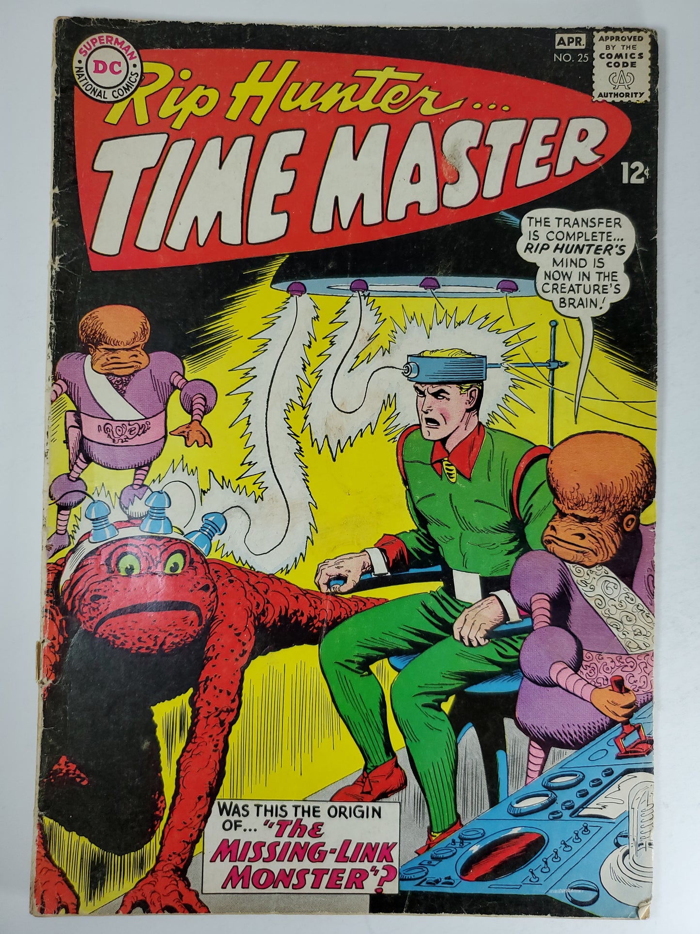 DC Rip Hunter Time Master Vol 1 #25