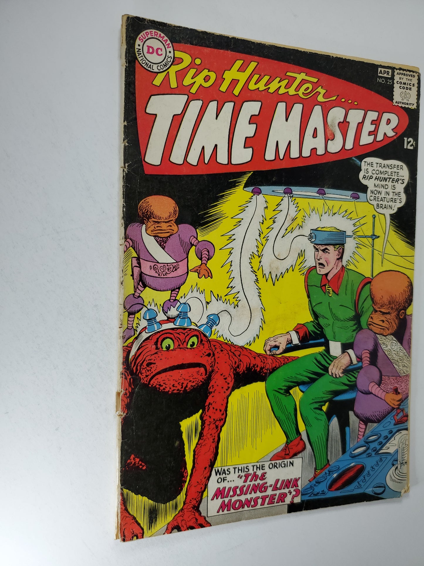 DC Rip Hunter Time Master Vol 1 #25