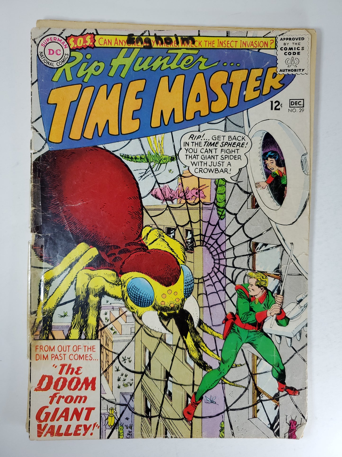 DC Rip Hunter Time Master Vol 1 #29
