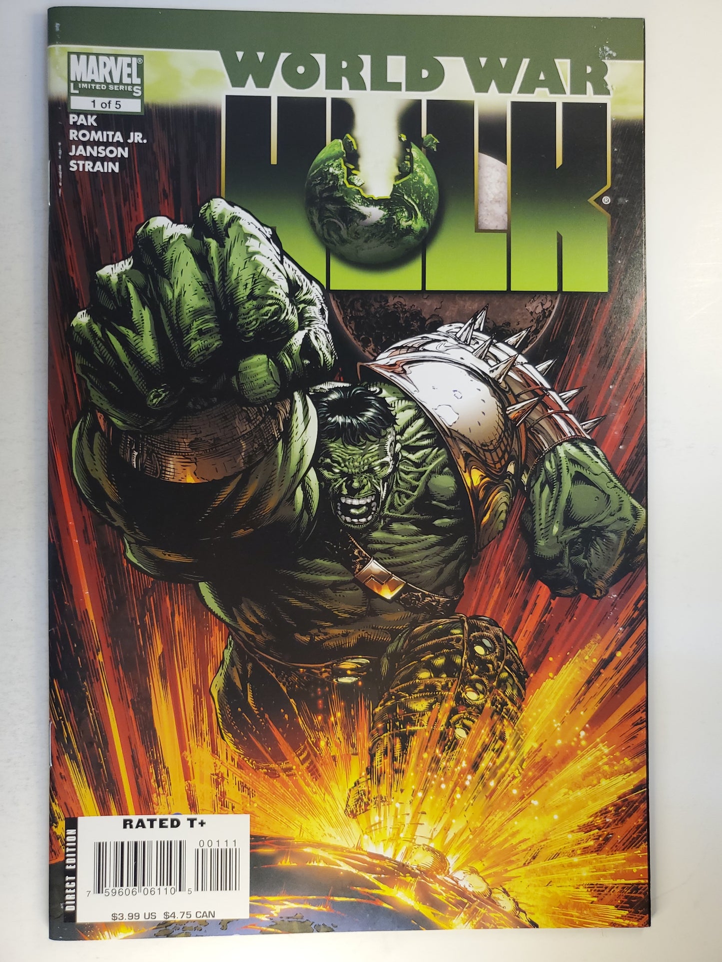 Marvel World War Hulk Vol 1 #1 (of 5) Key (101738)