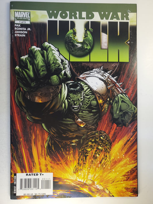 Marvel World War Hulk Vol 1 #1 (of 5) Key (101738)