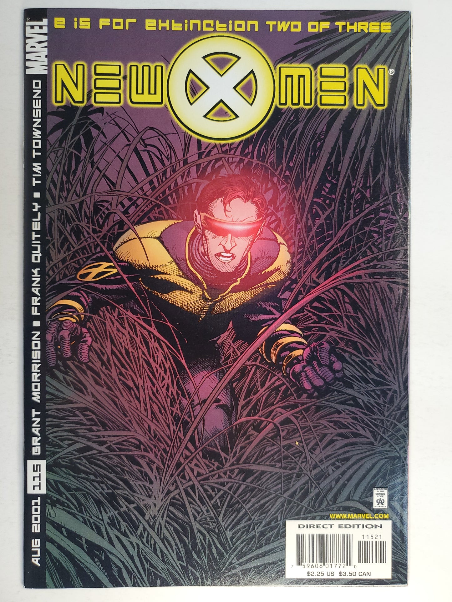 Marvel New X-men Vol 1 #115 Cyclops Variant DE