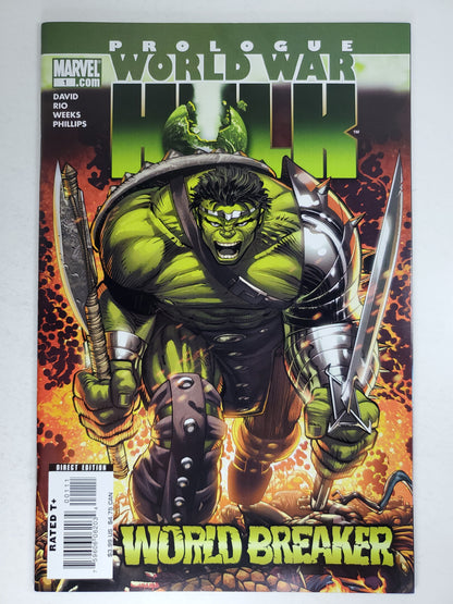 Marvel Hulk World War Prologue Vol 1 #1 World Breaker DE