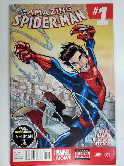 Marvel Amazing Spider-man Vol 3 #1 DE Ramos (101840) Key