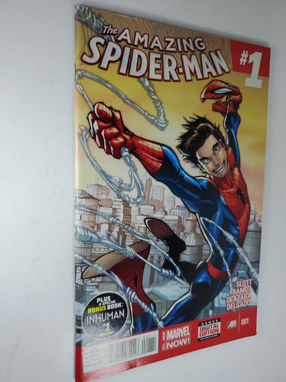 Marvel Amazing Spider-man Vol 3 #1 DE Ramos (101840) Key