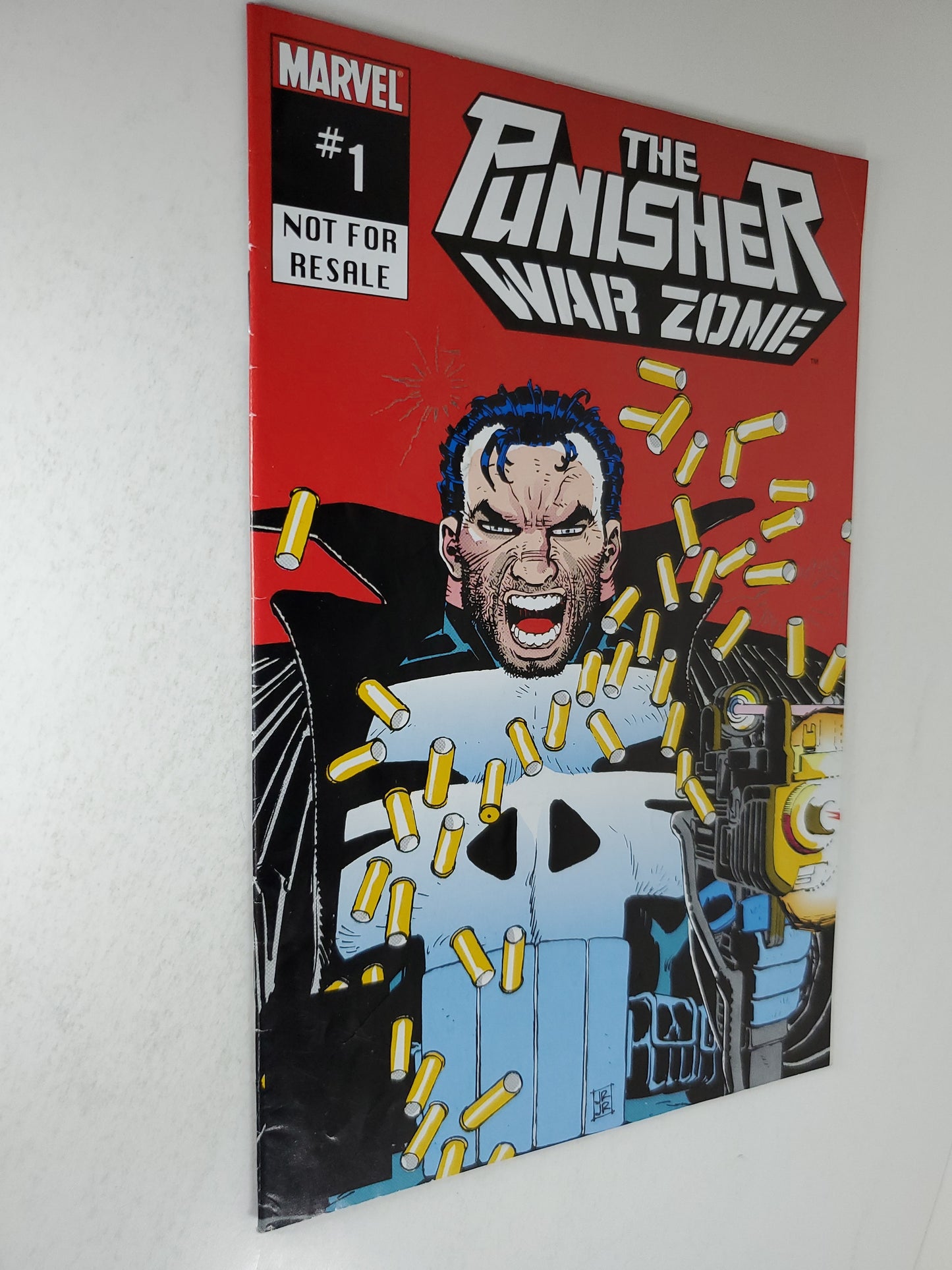 Marvel Punisher War Zone Vol 1 #1 (2 bks-Die-cut cover & Regular)