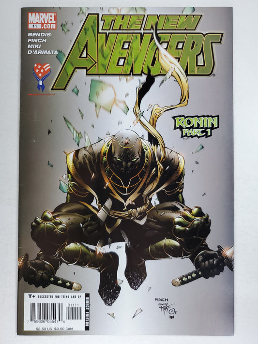 Marvel New Avengers Vol 1 #11 DE Key